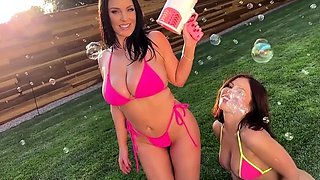 ANGELA WHITE - Lucky Guy Gets to Fuck Adriana Chechik and