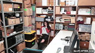 Sophia Leone getting her Tight Pussy drill from behind by the lp officer!