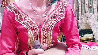 Slutty MILF with Soft Hands Takes Good Care of BBC