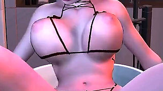 MILF Cass Going Crazy on a Cock in the Bath - Big Hero 6 Porn Parody