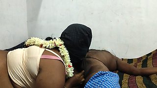 Tamil Beautiful Couples Very Nice Fucking in Bed