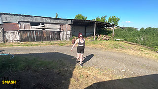 Smash Bus - Filthy Redhead Scottish Girl Gets a Good Smash