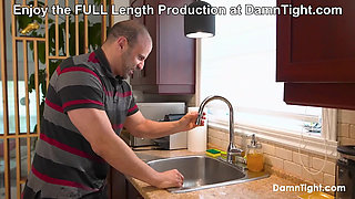 Ass Virgin Princess 69 Gets her Tight Hole Cleaned by the Plumber at DamnTight
