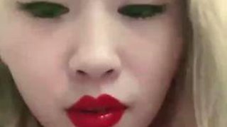 Chinese Mistress Makes Slave Lick Dirty Vans Sneakers and Other Shoes