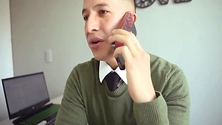 I Seduce My Boss To Get A New Job By Giving Him A Great Fuck In The Office