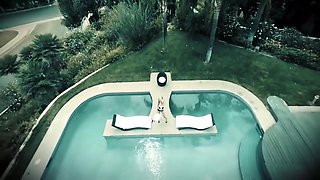 Secretly Fucks Seth In Her Parents Pool, Ending With Cum In The Water - Jillian Jansen And Jillian Janson