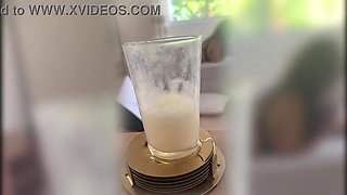 You can smell a big cup of cum, as I fuck your open booty