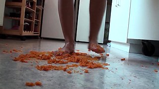 crushing pov feet