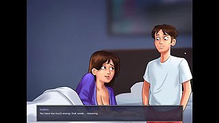 Stepmom and Son Share Bed in Hot Indian Cartoon Fantasy