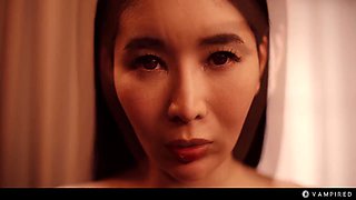 Rikako Katayama, Mind Control And Nancy A In Vampire Lesbian Sex Strips For