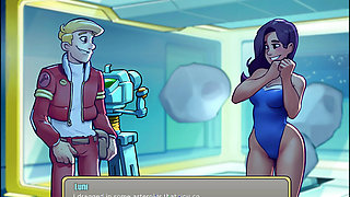 Let's Play - Space Rescue: Code Pink, HOLO-pictures of Lune