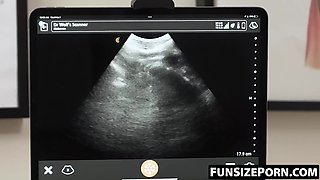 DILF Legrand Wolf barebacks me on the ultrasound table