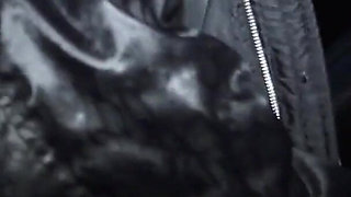 Blonde Dogging MILF Slut Sucks off Lots of Strangers Cocks and Gets Covered in Cum