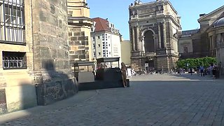 Horny Latina Voyeur Public Sex