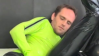 Fucking in full latex suits