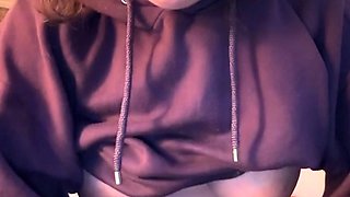 Big boobs milf masturbates with her dildo