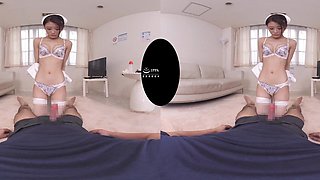 Japanese hot teen VR porn video