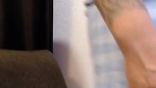 Mini Skirt Sexy Tease Flashing