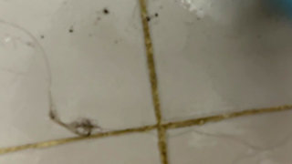 Cleaning Bathroom Naked