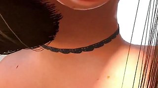 3D Horny Stepsister Lily getting fucked hard from behind animation