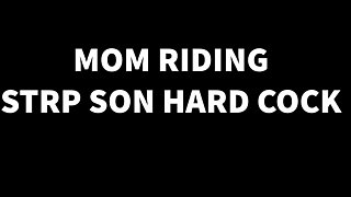 Mom riding step son cock whilst husband is away