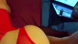 Miss Lingerie Offers Her Butt to a Lucky POV Viewer