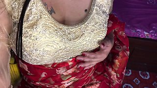 Asian Babe in Saree Gets Rough Sex