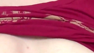 Grandfather Surprises His Granddaughter Jerking off Her Pussy