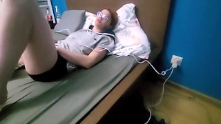 Pegging By Kinky Wife With Strapon, Slow Mo, On Cumshot With Mr Tos
