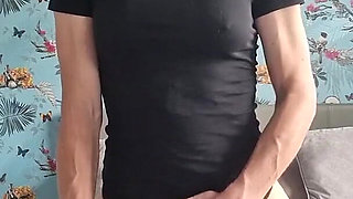 Bouncing on Big Cock Dildo Until I Squirt and Shake with Real Moaning Orgasm