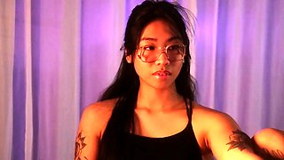 Amateur cute busty asian teen sex in glasses