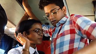 Love on moving bus