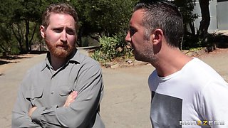 Riding Stick Shift With Staci Silverstone, Keiran Lee - Brazzers