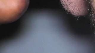 Ebony GF Sucks Big White Cock and Swallows All My Cum