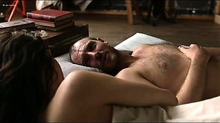 Emmy Rossum tits in a sex scene