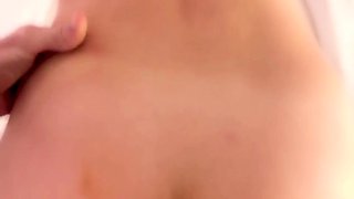 Blonde MILF begs to fuck her with no rubber