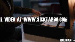 Busy night shift for coquettish big bootie teenager