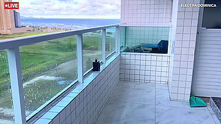 Big Ass on the Balcony