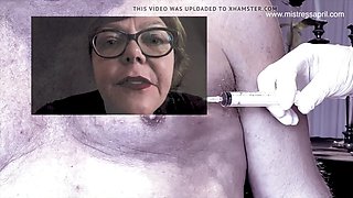 Dominatrix Mistress April, Titty Inflation