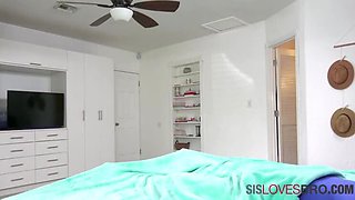 Step Sister Riley Jean Sneaks In And Fucks Step Brother Hard