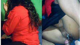 Desi stepsister gets fucked by her stepbrother at night home made full romance sex video