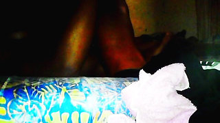 Special night with two fuckers,all positions, moaning, skiny black guy with a fat dick humiliated black bitch