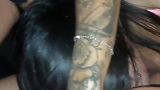 The Back Seat Turns Into a Threesome Bed with Two Hot Wives