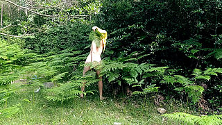 Nymphs of the Forest - Sensual Play Among the Leaves