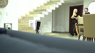 My Boss Kourtney Love Cheats on Her Husband with Her Partner and I Catch Her Having Rough Sex