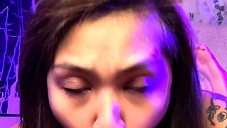 Sexy brunettes sex toy masturbation