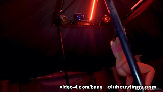 Chanel Kiss Pulls Her Panties Aside For A Quickie