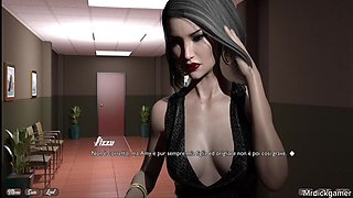 Hot Bitch Sucking Dick In Front Of Her Stepmom And Gets Her Mouth Creampied - Anime Hentai