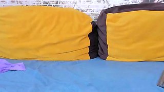 Strong guy fucks shemale with hard cock