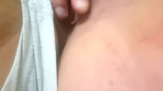 Australian big titted milf horny and home alone